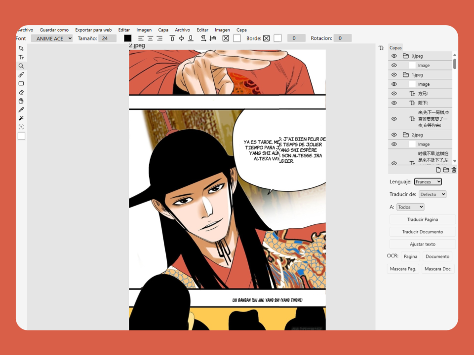 Image for Editor para Traducción de Mangas a Múltiples Idiomas