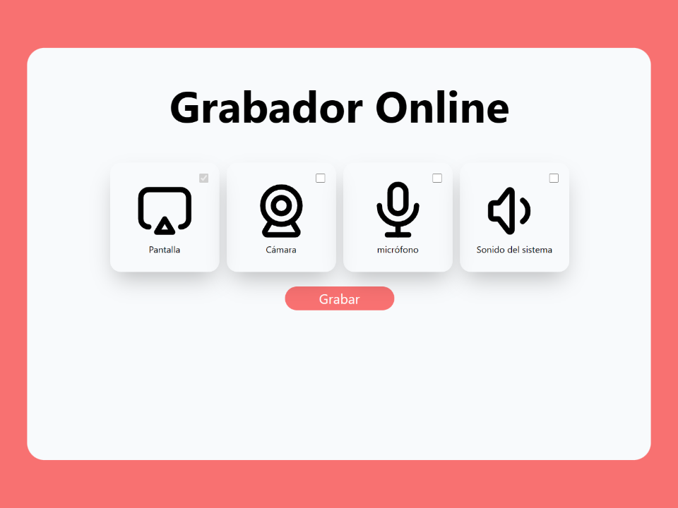 Image for Grabador Online